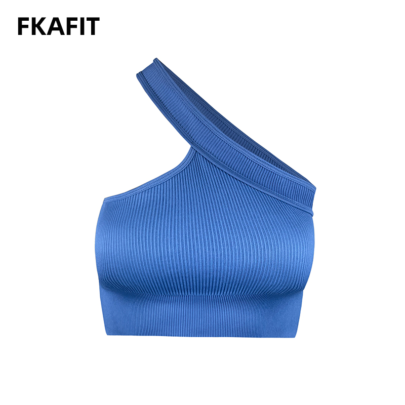 Aquatic Sports Bra - 여자의 자른 된 요가 브래지어 섹시