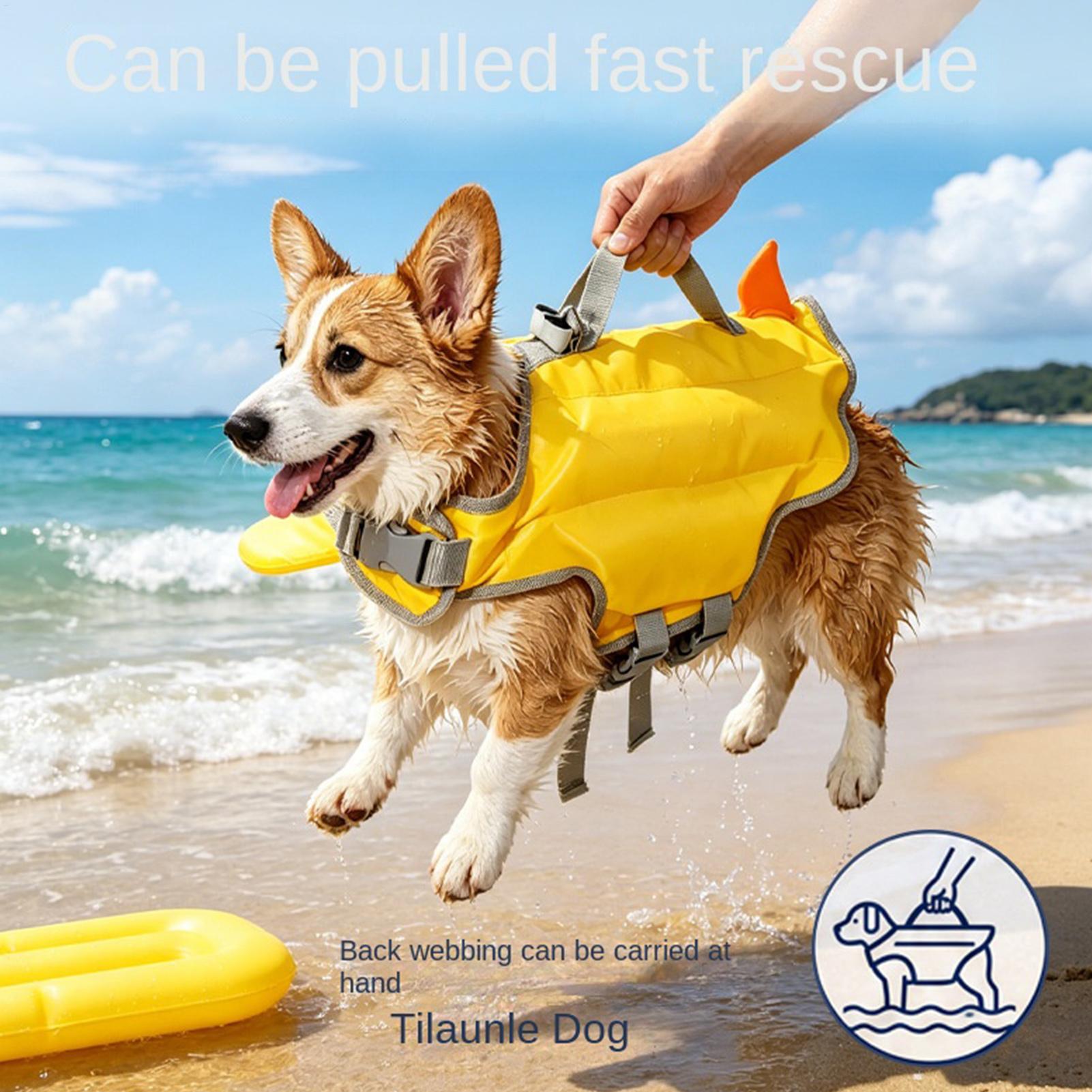 강아지 구명조끼 높은 부력과 구조 손잡이가 있는 소형견 - Life Jacket Buoyancy 리뷰 및 가격