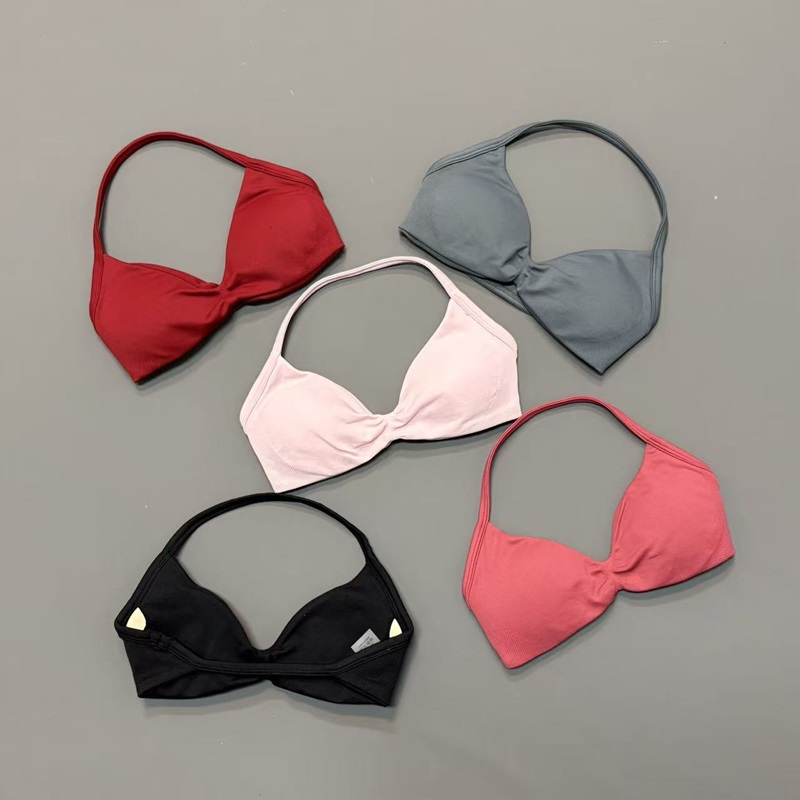 여성용 홀터 스포츠 브라 V넥 패드 내장 요가 브라 탈 - Aquatic Sports Bra 리뷰 및 가격